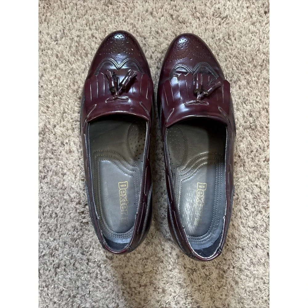 Dexter Loafers‎ Tassel Corsican Leather Men's 10 WW Made In USA  479052